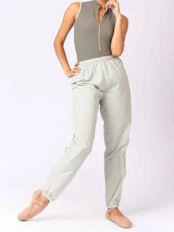 Dame Dansebutikken Underdele Damer|Ballet Underdele Damer-Lysegrønne sved bukser til dans og ballet Mara Dancewear