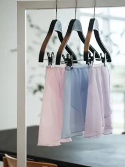 Børn Dansebutikken Underdele Piger|Gymnastikkjole Piger-Lyserød chiffon skirt børn Capezio