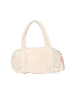 Dansebutikken Andet Til Ballet|Dansetasker-Lyserød plyspels taske fra Repetto