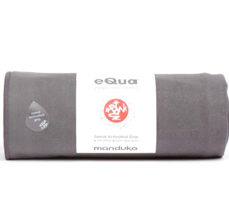 Dansebutikken Andet Til Yoga-Manduka mikrofiber håndklæde i koksgrå