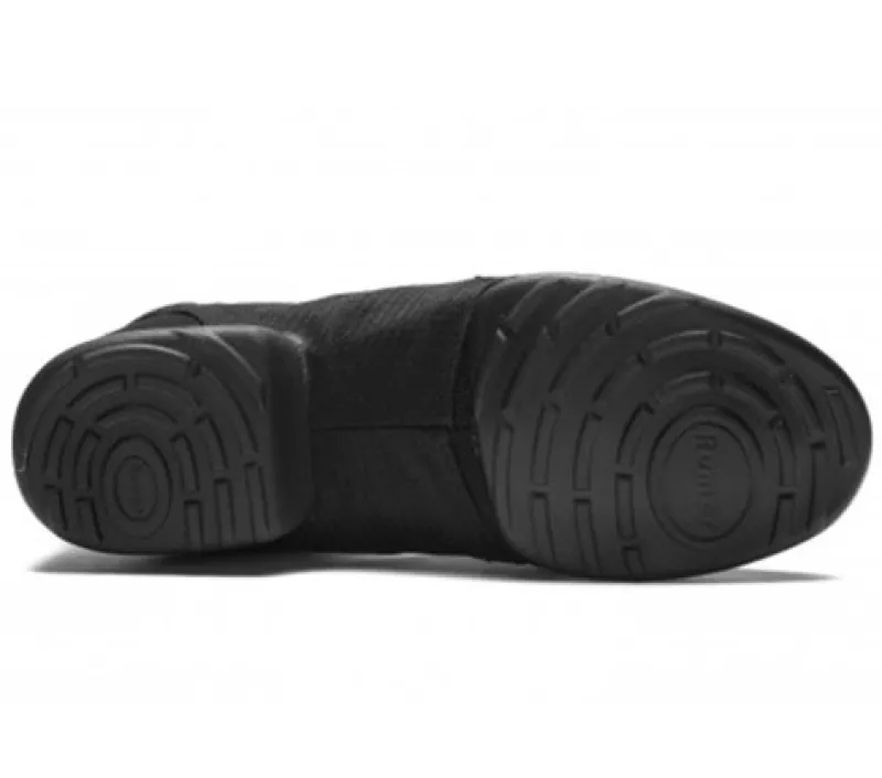 Dame Dansebutikken Sneakers Børn|Salsasko Damer-MOJO sort Rumpf sneaker til alt slags dans