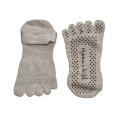 Dansebutikken Andet Til Yoga-Moonchild grå toe socks til yoga