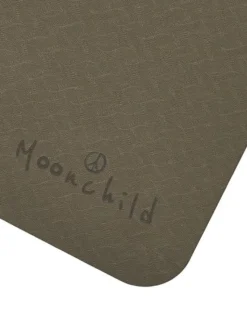 Dansebutikken Måtter Til Yoga-Moonchild let TPE active yogamåtte for begyndere - olive