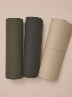 Dansebutikken Måtter Til Yoga-Moonchild let TPE active yogamåtte for begyndere - olive