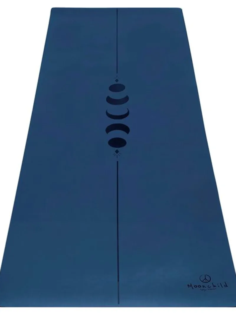 Dansebutikken Måtter Til Yoga-Moonchild mørkeblå lækker måtte til yoga