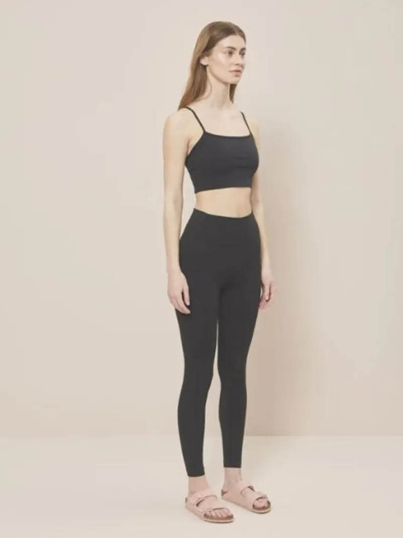 Dansebutikken Pilates Bukser/leggings|Yogabukser-Moonchild sort bløde leggings lunar luxe