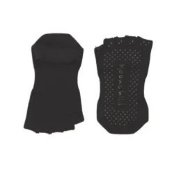 Dansebutikken Andet Til Yoga-Moonchild sorte open-toe socks