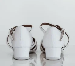 Børn Dansebutikken Pige Dansesko-Natasha pige hvid dansesko International