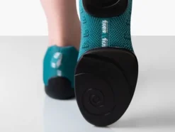 Dame Dansebutikken Salsasko Damer|Swingsko Damer-Petrol farvet dansesneaker i åndbar strik til damer - Suny