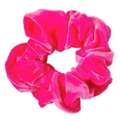 Dansebutikken Gymnastik Hårtilbehør|Hår Accessories-Pink velour hårelastik