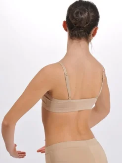 Børn Dansebutikken Gymnastik Undertøj Pige|Ballet Toppe Børn-Pridance hudfarvet top til piger