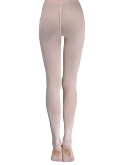 Dame Dansebutikken Strømpebukser Til Ballet|Ballet Trikot Børn-Pridance rosa ballet trikot m. hul - 3 PAR DKK 220