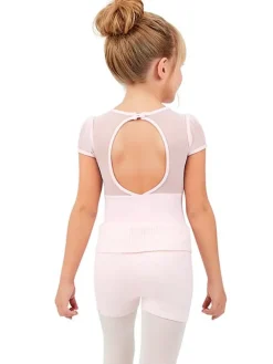 Børn Dansebutikken Ballet Underdele Børn-Rosa bløde strik shorts til piger Capezio