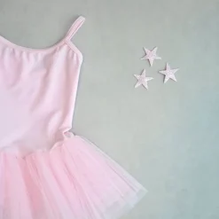 Børn Dansebutikken Balletkjole Piger-Rosa tutudragt Seré med 4 lag tyl