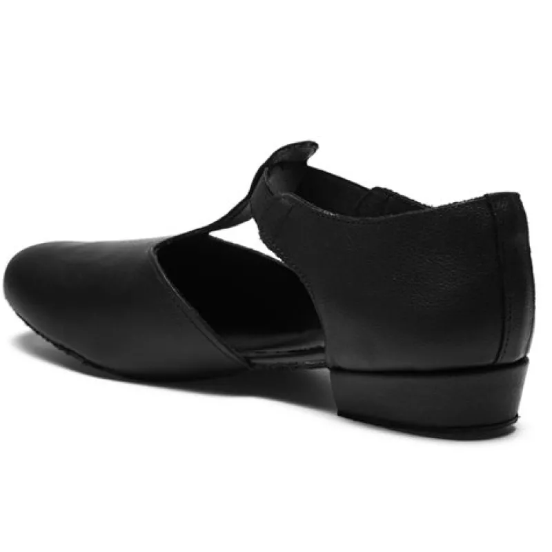 Dame Dansebutikken Orgelsko Damer|Folkedansesko Damer-Rumpf dansesko/træningssko m.T-rem - 1312