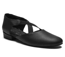 Dame Dansebutikken Orgelsko Damer|Folkedansesko Damer-Rumpf dansesko/træningssko m. elastik - 1313