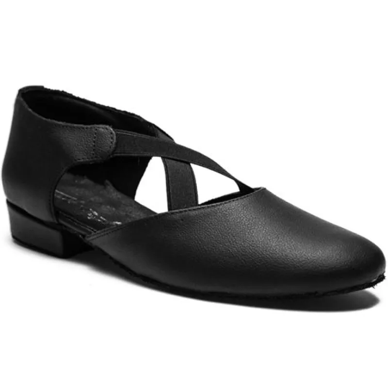 Dame Dansebutikken Orgelsko Damer|Folkedansesko Damer-Rumpf dansesko/træningssko m. elastik - 1313