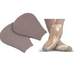 Dansebutikken Balletsko Tilbehør-Ruskind til snuden på tåspids sko