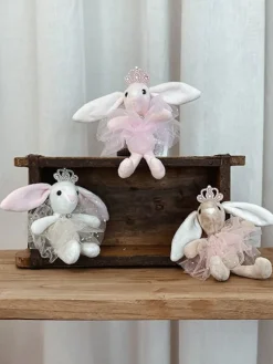 Børn Dansebutikken Andet Til Ballet|Balletting Børn-Sød balletkanin nøglering i beige