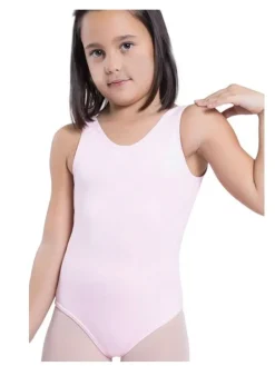 Børn Dansebutikken Dragter Piger|Balletdragter Børn-Seré rosa dragt u.ærmer ballet/gymnastik