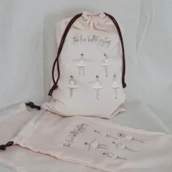 Dansebutikken Andet Til Ballet|Balletsko Tilbehør-Seré skopose til balletsko med de fem positioner