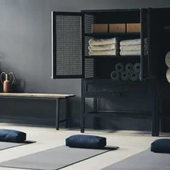 Dansebutikken Andet Til Yoga-Simple Days navy yoga meditationspude