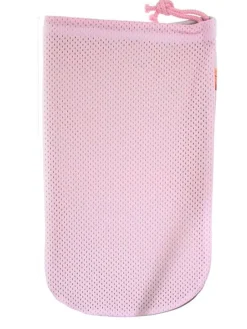Dansebutikken Andet Til Ballet|Balletsko Tilbehør-Sko pose til balletsko med print og rosa net