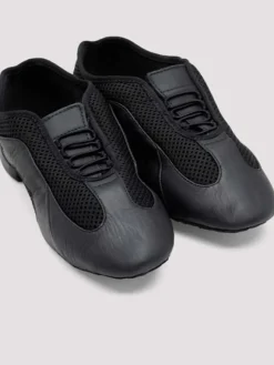 Dame Dansebutikken Andre Sko Til Disco|Jazzsko Damer-Slip on læder let sneaker Bloch