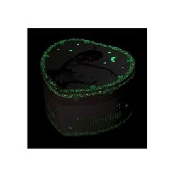 Børn Dansebutikken Balletting Børn-Smykkeskrin i hjerteform med Ballerina og musik