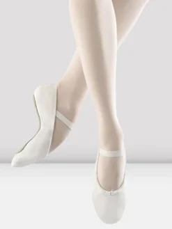 Dansebutikken Balletsko Bløde-Soft fuld sål balletsko/springsko Bloch skind