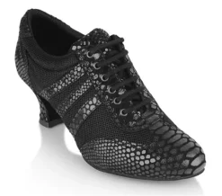 Dame Dansebutikken Tangosko Damer|Træningssko Damer-Sort croc trænings dansesko Ray Rose - Tiber