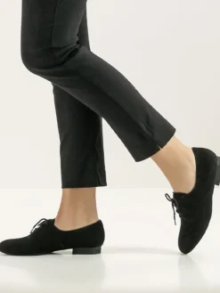 Dame Dansebutikken Orgelsko Damer|Folkedansesko Damer-Sort dame dansesko Werner Kern 1,5 cm hæl