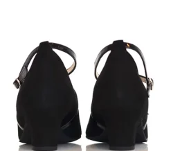 Dame Dansebutikken Standardsko Damer|Social Dansesko-Sort dansesko Tabea med aftagelig sål Werner Kern