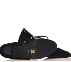 Dame Dansebutikken Standardsko Damer|Social Dansesko-Sort dansesko Tabea med aftagelig sål Werner Kern