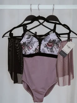 Dame Dansebutikken Ballet Underdele Damer-Sort Grishko pull-on skørt med tynd elastik kant