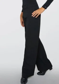 Dansebutikken Dansetøj Herrer-Sort herre dansebuks med vidde i benene - Ready4dance