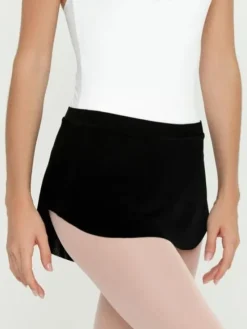 Dame Dansebutikken Skørter Til Skøjteløb|Ballet Underdele Damer-Sort pull on skørt fra Bullet Pointe