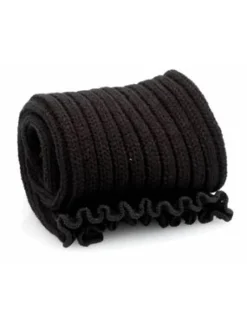 Dansebutikken Benvarmere Til Yoga|Benvarmere Til Gymnastik-Sorte benvarmere til ballet og dans - 60 CM