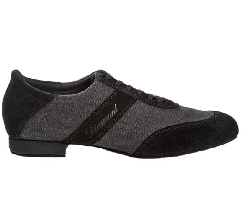 Dansebutikken Tangosko Herrer|Salsasko Herrer-Sporty dansesko til herrer med Diamant logo