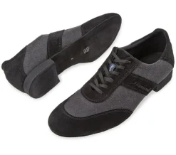Dansebutikken Tangosko Herrer|Salsasko Herrer-Sporty dansesko til herrer med Diamant logo