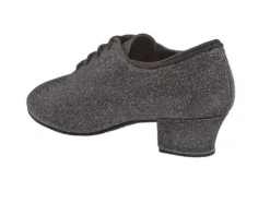 Dame Dansebutikken Salsasko Damer|Tangosko Damer-Træningsdansesko fra Diamant i multicolor glimmer til damer