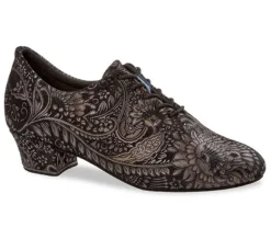 Dame Dansebutikken Salsasko Damer|Tangosko Damer-Træningssko fra Diamant med flot print til damer