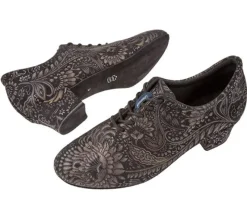 Dame Dansebutikken Salsasko Damer|Tangosko Damer-Træningssko fra Diamant med flot print til damer