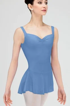 Dame Dansebutikken Balletdragter Damer-Wear Moi blå balletkjole