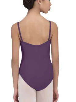 Børn Dansebutikken Balletdragter Børn-Wear Moi dragt med rynk til piger i blomme lilla