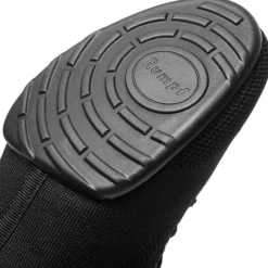 Dame Dansebutikken Sneakers Børn|Salsasko Herrer-ZUMA Rumpf sneaker sort åndbar knit